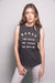 70'S Rock Womens vintage retro Style Feather Hearts graphic  